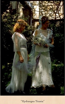 Lot 330 - A Catherine Buckley bespoke 'Guinevere' tabard bridal gown, early 1980s