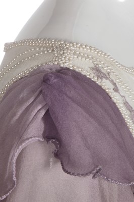Lot 330 - A Catherine Buckley bespoke 'Guinevere' tabard bridal gown, early 1980s