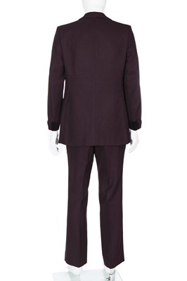 Lot 287 - A Christian Dior men's 'Le Smoking'-style suit, late 1970s-early 1980s