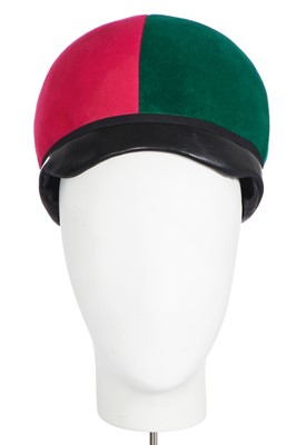 Lot 136 - A rare Yves Saint Laurent 'Mondrian' hat, 1965