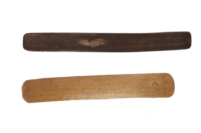 Lot 487 - Two busks, late 18th century