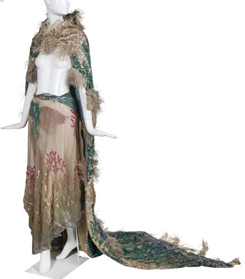 Lot 91 - An Erté sequined costume titled 'La Mer' circa 1937