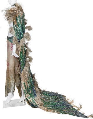 Lot 91 - An Erté sequined costume titled 'La Mer' circa 1937
