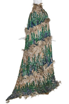 Lot 91 - An Erté sequined costume titled 'La Mer' circa 1937