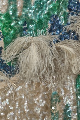 Lot 91 - An Erté sequined costume titled 'La Mer' circa 1937