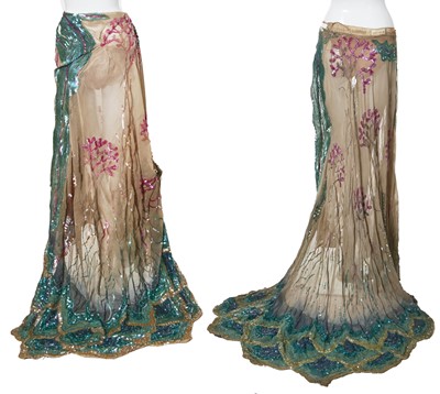 Lot 91 - An Erté sequined costume titled 'La Mer' circa 1937