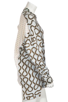 Lot 194 - A Westwood/McLaren 'Pirate' collection squiggle top, probably late 1980s