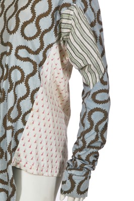 Lot 194 - A Westwood/McLaren 'Pirate' collection squiggle top, probably late 1980s