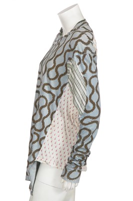 Lot 194 - A Westwood/McLaren 'Pirate' collection squiggle top, probably late 1980s