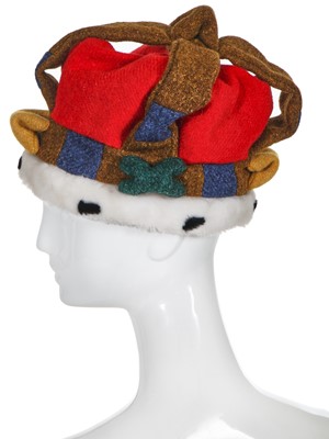 Lot 246 - A Vivienne Westwood crown, 'Harris Tweed' collection, Autumn-Winter 1987-88