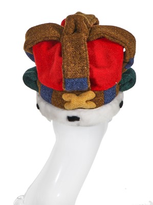 Lot 246 - A Vivienne Westwood crown, 'Harris Tweed' collection, Autumn-Winter 1987-88