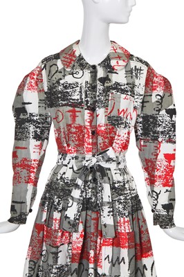 Lot 193 - A Sue Clowes 'Hobo' print dress, 'Culture Club' collection, 1980-83