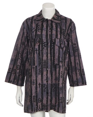 Lot 227 - A Sue Clowes 'Hobo' print t-shirt 'and shirt, Culture Club' collection, 1980-83