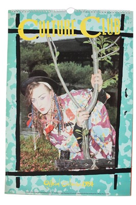 Lot 198 - A Sue Clowes air-gun and screen  printed vest t-shirt, 'Culture Club' collection, 1980-83