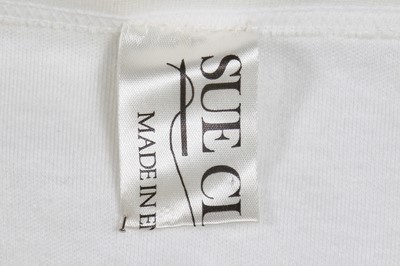 Lot 198 - A Sue Clowes air-gun and screen  printed vest t-shirt, 'Culture Club' collection, 1980-83