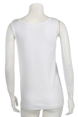 Lot 228 - A Sue Clowes air-gun and screen printed Heart and Roses t-shirt, 'Culture Club' collection, 1980-83