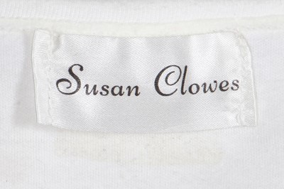 Lot 228 - A Sue Clowes air-gun and screen printed Heart and Roses t-shirt, 'Culture Club' collection, 1980-83