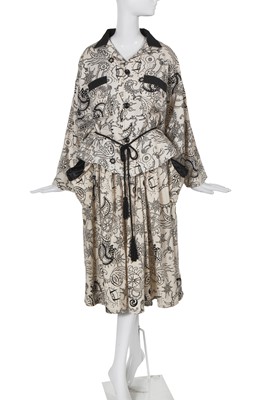 Lot 204 - Sue Clowes 'In The Arms of Morpheus' collection ensemble,  Autumn-Winter 1984-85