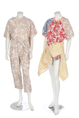 Lot 232 - Sue Clowes 'Daisy Daisy' collection garments, Spring-Summer 1985