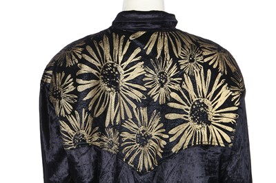 Lot 234 - Sue Clowes 'Gold Daisy' print ensembles, Autumn-Winter 1985-86