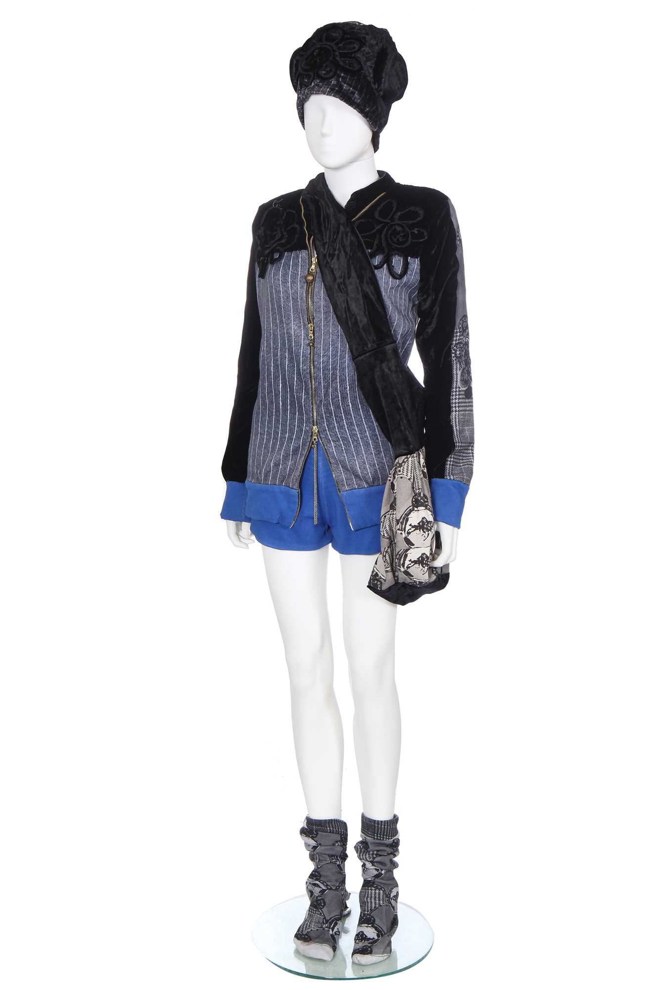Click for high resolution Lot 38 - Sue Clowes and Marta Melani 'Night Sky/Space Junkie' garments, mainly menswear, 2012