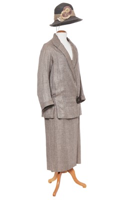 Lot 42 - Penelope Wilton's costume as Isobel Crawley in the TV series 'Downton Abbey', 2013