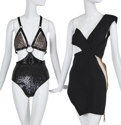 Lot 404 - A Julien Macdonald beaded and sequined body, Autumn-Winter 2023-24