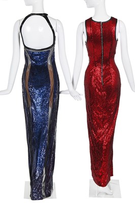 Lot 383 - A Julien Macdonald metal chain dress, Autumn-Winter 2015-16