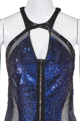 Lot 383 - A Julien Macdonald metal chain dress, Autumn-Winter 2015-16