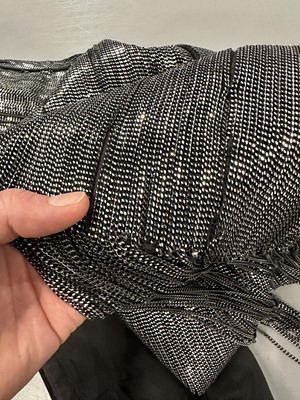 Lot 383 - A Julien Macdonald metal chain dress, Autumn-Winter 2015-16