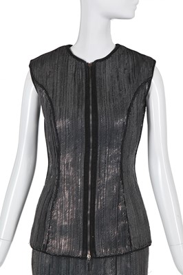 Lot 383 - A Julien Macdonald metal chain dress, Autumn-Winter 2015-16