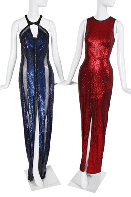 Lot 383 - A Julien Macdonald metal chain dress, Autumn-Winter 2015-16