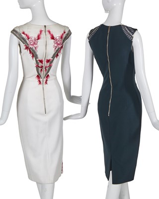 Lot 382 - A group of Julien Macdonald stretch jersey dresses, Spring-Summer 2015