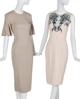 Lot 382 - A group of Julien Macdonald stretch jersey dresses, Spring-Summer 2015