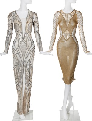 Lot 373 - Four Julien Macdonald dresses, Spring-Summer 2013