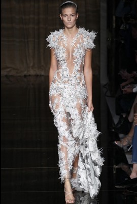 Lot 373 - Four Julien Macdonald dresses, Spring-Summer 2013