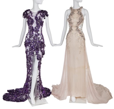 Lot 373 - Four Julien Macdonald dresses, Spring-Summer 2013