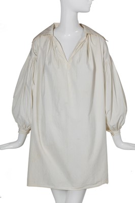 Lot 234 - A Westwood/McLaren cotton shirt/smock, 'Pirate' collection Autumn-Winter 1981-82