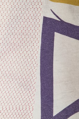 Lot 238 - A Westwood/McLaren Navajo print jersey shirt, 'Pirate' collection, Autumn-Winter 1981-82