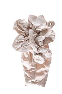 Lot 264 - A rare Vivienne Westwood ivory silk cod piece, 'Cut, Slash & Pull', Spring-Summer 1991