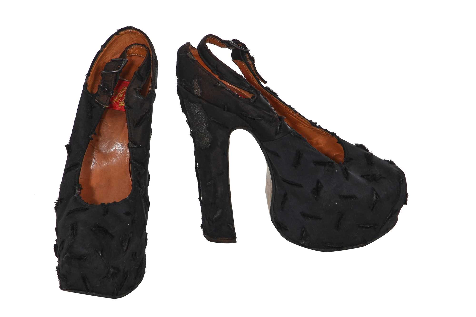 Lot 267 - A rare Vivienne Westwood slashed leather