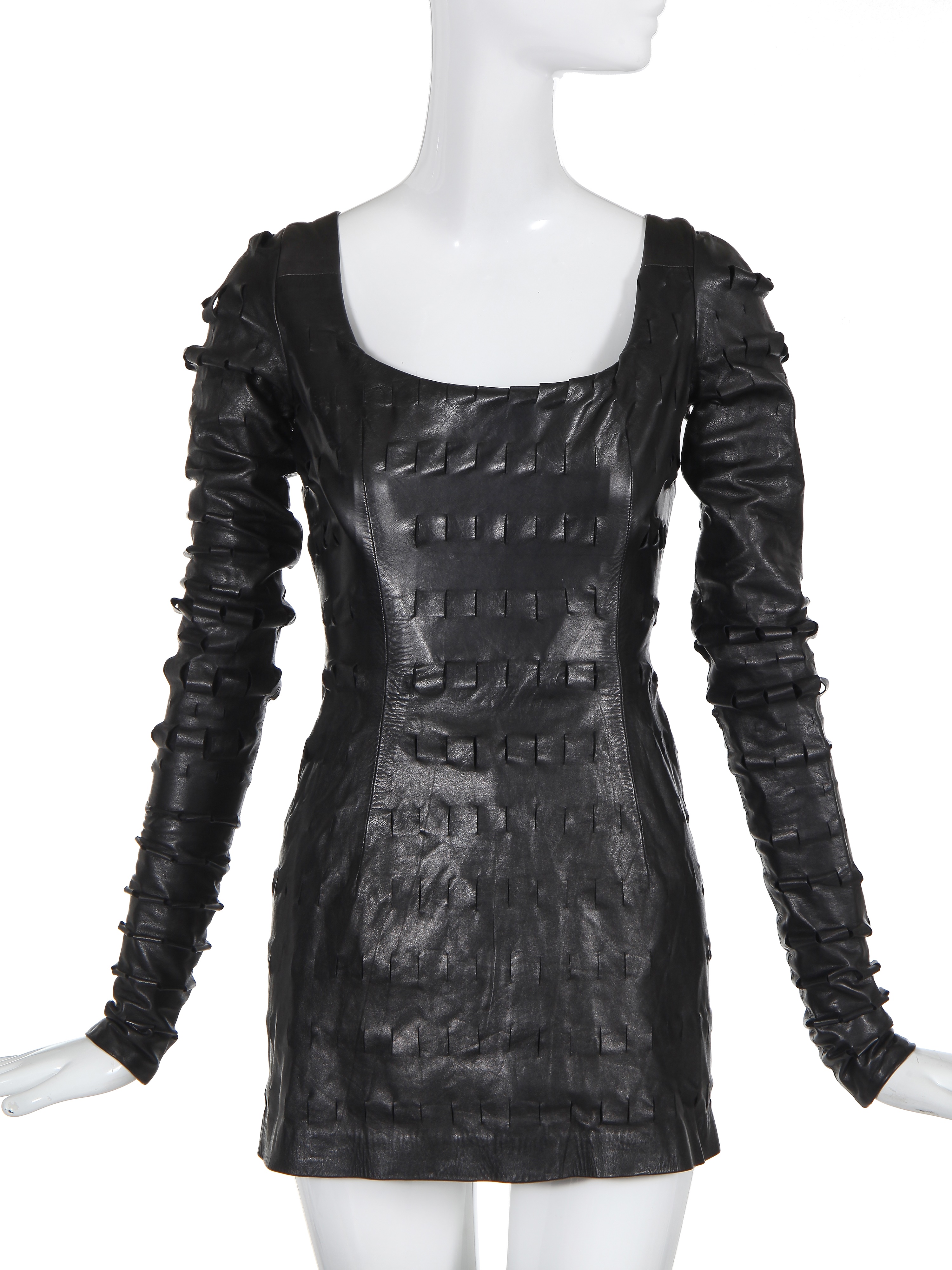 Lot 267 - A rare Vivienne Westwood slashed leather