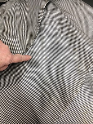 Lot 97 - A Jacques Griffe couture hound's tooth checked silk day/dinner dress, 1950-51