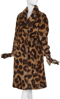 Lot 268 - A Vivienne Westwood faux fur coat, 'Dressing Up' collection, Autumn-Winter 1991-92