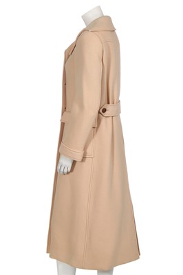 Lot 258 - An André Courrèges camel twill coat, early 1970s