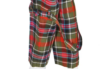 Lot 279 - A Vivienne Westwood Bruce of Kinnaird tartan ensemble, circa 1993