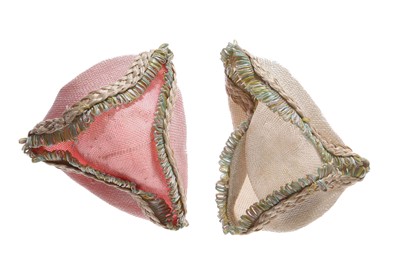 Lot 282 - Two rare Vivienne Westwood miniature tricorne hats, 'Cafe Society' collection, Spring-Summer 1994