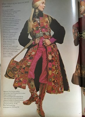 Lot 171 - A Thea Porter Iraqi Samawa-carpet coat, 1970