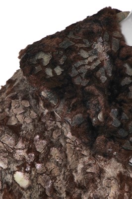 Lot 286 - A rare Vivienne Westwood velvet capelet, 'On Liberty' collection, Autumn-Winter 1994-95