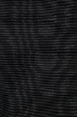 Lot 99 - A fine Balenciaga couture black moiré evening coat, Autumn-Winter 1952